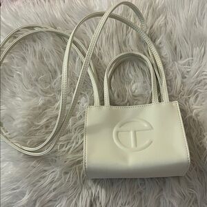 Telfar Ivory Mini Bag